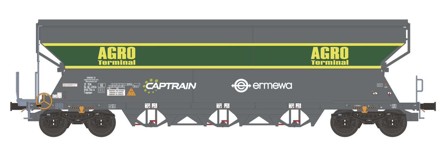 Nme Getreidewagen Tagnpps Captrain Ep Vi Agro