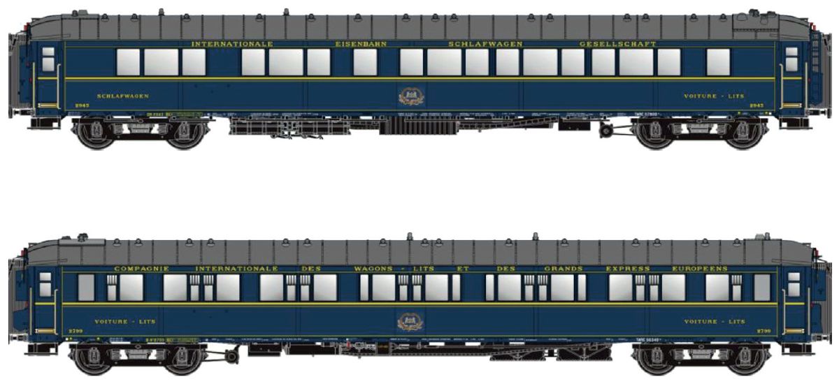 L S Models Personenwagensets Nord Express CIWL 1936 Ep II