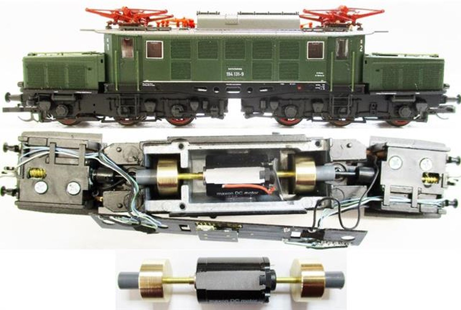 sb modellbau 11557 TT Motorisierungssatz für Tillig E 94 BR 194