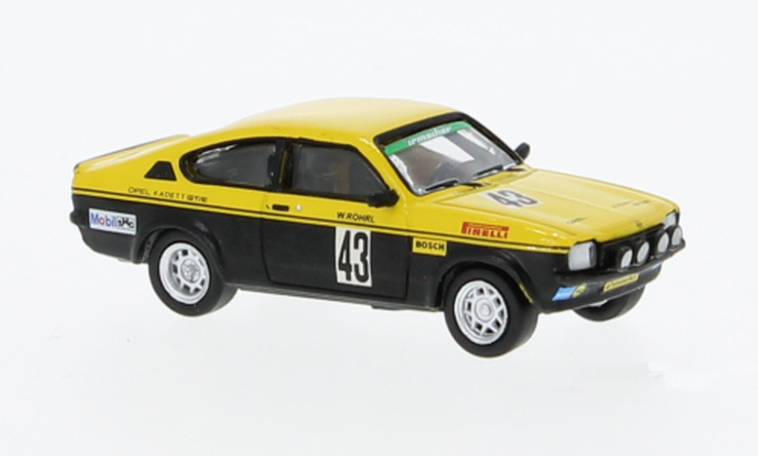 Brekina 20405 - Opel Kadett C GT/E, No.43, Deutsche Rallye ...